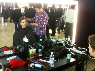 D&G; Uomo a/i 2011/12 Backstage via @Swide D&G; Uomo a/i 2011/12 Backstage via @Swide