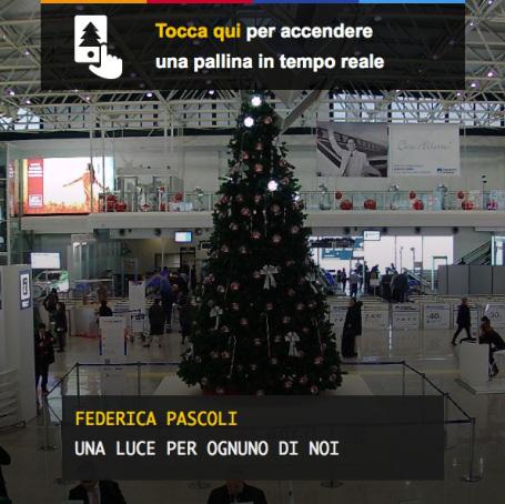 social christmas tree albero natale fiumicino