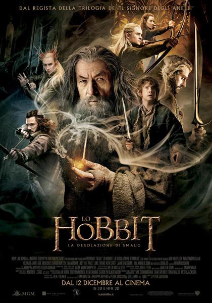 Locandina italiana Lo Hobbit - La Desolazione di Smaug