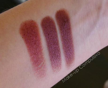 Nabla Cosmetics: swatches, confronti e prime impressioni (Interference, Aphrodite, Daphne)