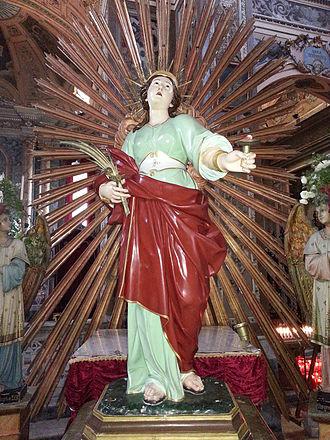Oggi si festeggia Santa Lucia.