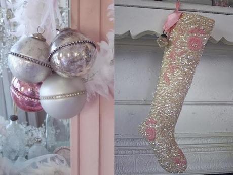 http://www.ungiornodifesta.com/ pink christmas decorations