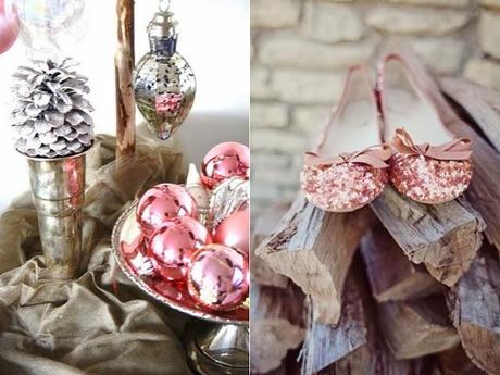 http://www.ungiornodifesta.com/ pink christmas decorations