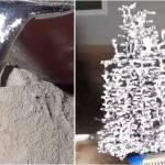 Artista crea scultura-formicaio con alluminio fuso: video da 16 milioni di clic