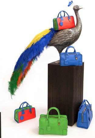 COLORATAMENTE BAG …… lowe borse pavone 2014