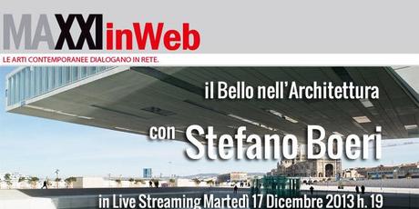 MAXXIinWeb, “Il Bello nellArchitettura” con Stefano Boeri [Live Streaming]