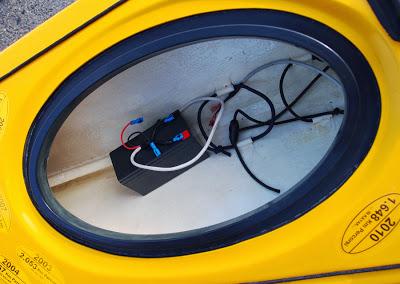 Tatiyak solar cells for sea kayak trip...