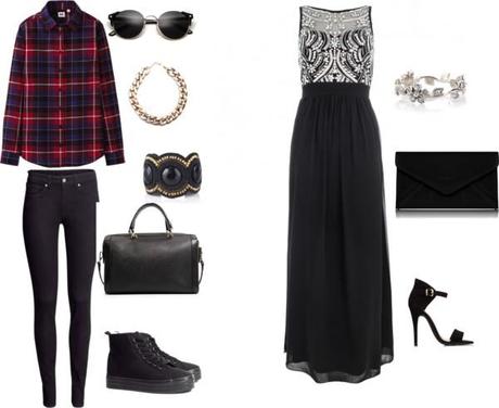 FASHION LOW COST: Tartan and Long Dress!! FASHION LOW COST: Tartan and Long Dress!!