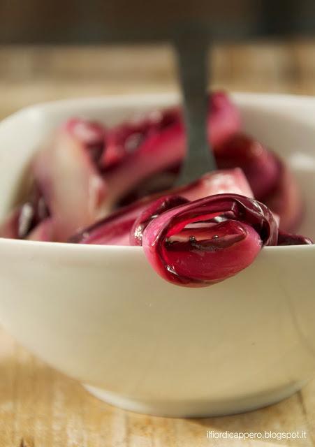 Il fiore d'inverno: radicchio rosso di Treviso ... marinato!