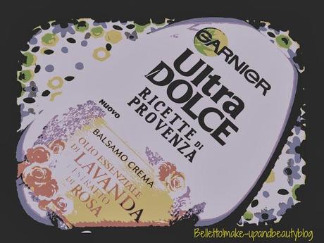 Garnier Ultra Dolce  Ricette di Provenza - Balsamo con olio essenziale di Lavanda ed estratto di Rosa