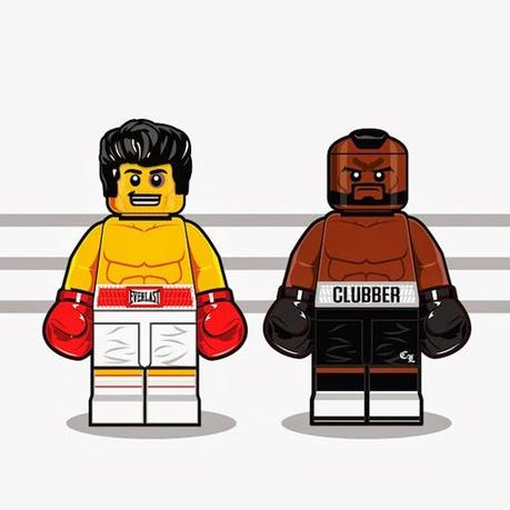 Personaggi dei film in stile LEGO