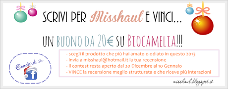[Odi et amo] Scrivi per Misshaul e vinci un buono da 20€ su Biocamelia!!