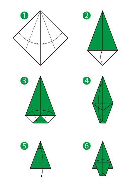 Origami Christmas Tree