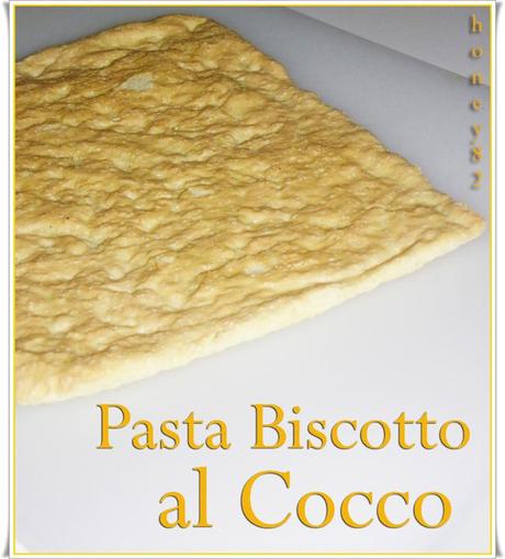 PASTA BISCOTTO AL COCCO