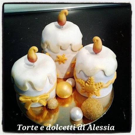 Mini panettone decorato: tutorial