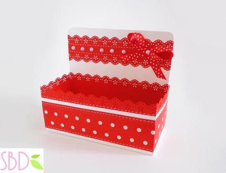 Scrapbooking: Scatola porta ricette - Receipes box