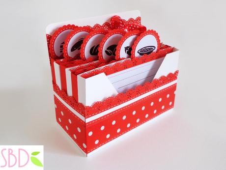 Scrapbooking: Scatola porta ricette - Receipes box