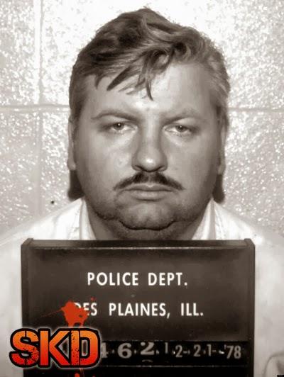 Una foto di John Wayne Gacy al momento dell'arresto