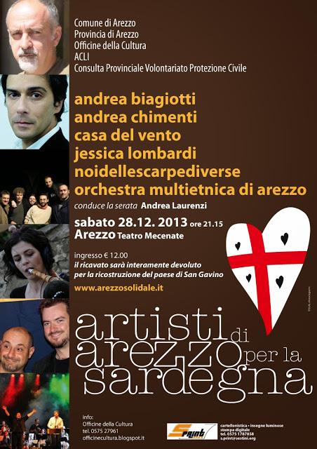 Artisti di Arezzo per la Sardegna
