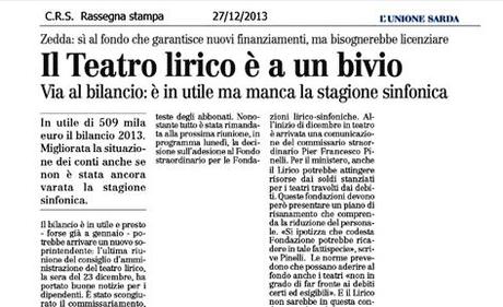 Il Lirico a un bivio Il Lirico a un bivio