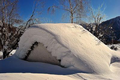 Dov'è un letto di neve. Dov'è un letto di neve.