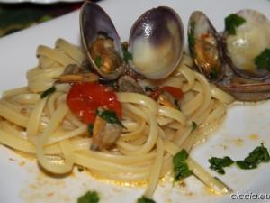 Pasta con le vongole Pasta con le vongole