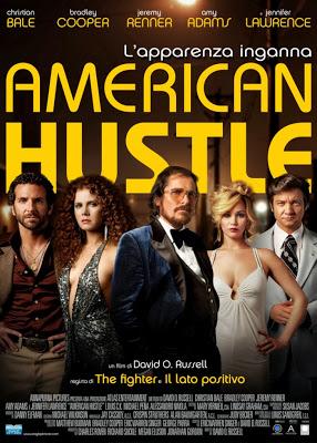 American Hustle - L'apparenza inganna. Al cinema dall'1 gennaio 2014.