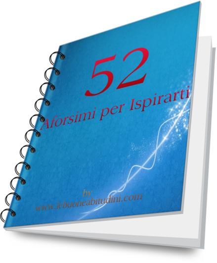 E-Book: 52 Aforismi per Ispirarti