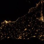 La Sicilia vista dallo spazio