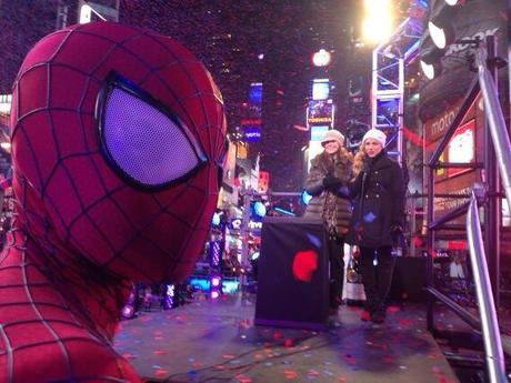 amazing spider-man 2 times squares