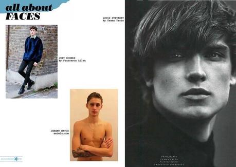 INDEPENDENT MEN DIARY DECEMBER 2013 FASHION MODELS LIFESTYLE