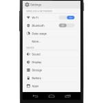 Ecco i primi screenshot di Android 4.5 KitKat android-mock-settings