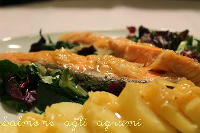 Salmone agli agrumi