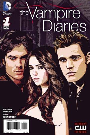 Vampire Diaries: dalla tv ai fumetti Tony Shasten The Vampire Diaries DC Comics Colleen Doran 