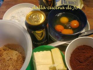 Torta Guinness con topping all'italiana