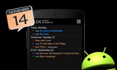Android Calendar Status, il calendario sulla tendina delle notifiche!!!! wwgl Android Calendar Status, il calendario sulla tendina delle notifiche!!!!