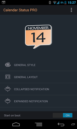 Android Calendar Status, il calendario sulla tendina delle notifiche!!!! Android Calendar Status, il calendario sulla tendina delle notifiche!!!!