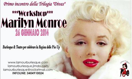 A Genova i corsi imperdibili di gennaio Marilyn Monroe Workshop by L'Amour Burlesque