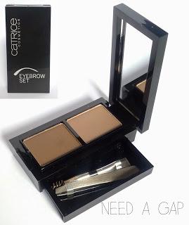 Catrice Eye brow Set and Eye brow Stylist || Swatches + Review