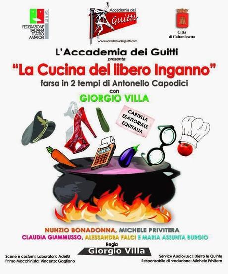 “LA CUCINA DEL LIBERO INGANNO” AL PALACULTURA DI MESSINA