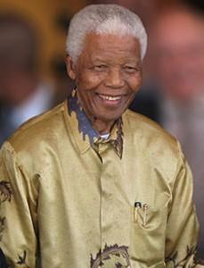 Un'immagine di Nelson Mandela