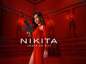 Nikita in un'immagine promozionale per la serie tv 