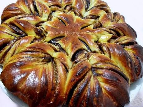 Stella Briosche con crema al Rum Cioccolato Arancia©L.Oggivicucinocosì Stella Briosche con crema al Rum Cioccolato Arancia