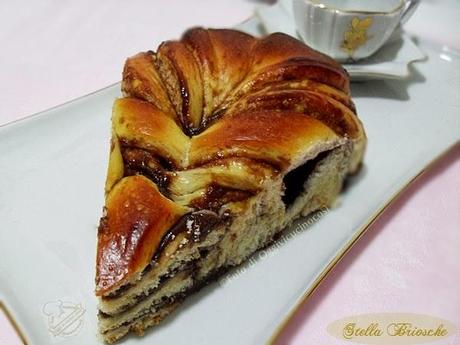 Stella Briosche con crema al Rum Cioccolato Arancia©L.Oggivicucinocosì Stella Briosche con crema al Rum Cioccolato Arancia