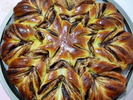 Stella Briosche con crema al Rum Cioccolato Arancia©L.Oggivicucinocosì Stella Briosche con crema al Rum Cioccolato Arancia