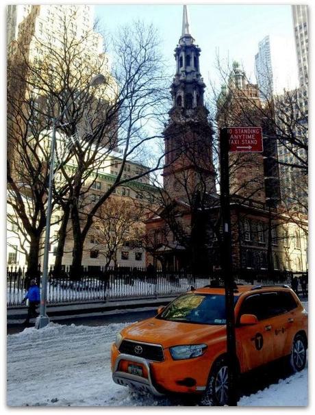 La tempesta di freddo colpisce New York. La tempesta di freddo colpisce New York.