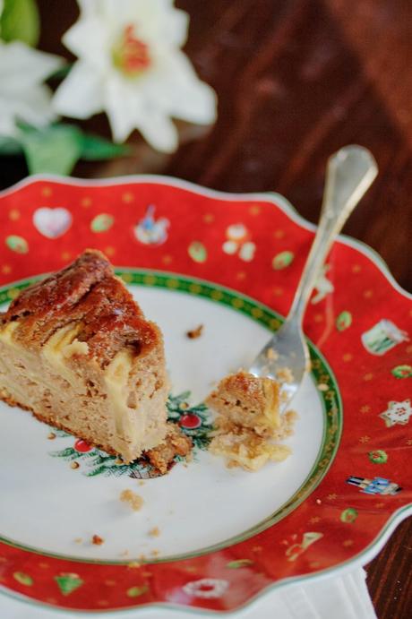 Torta di Mele con farina di Castagne (senza glutine) - L'ultima stella di Natale