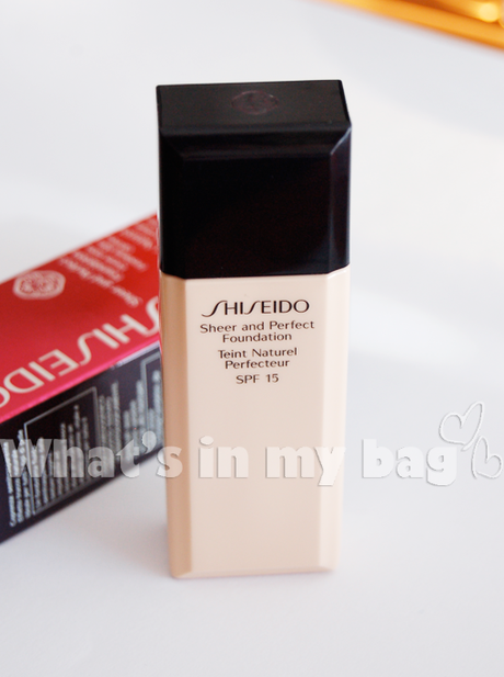 A close up on make up n°208: Shiseido, Sheer and Perfect foundation I20