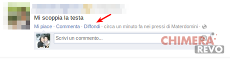 Facebook: scomparso il tasto Condividi (salvo poi riapparire) Facebook