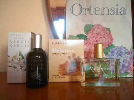 my new natural fragrances